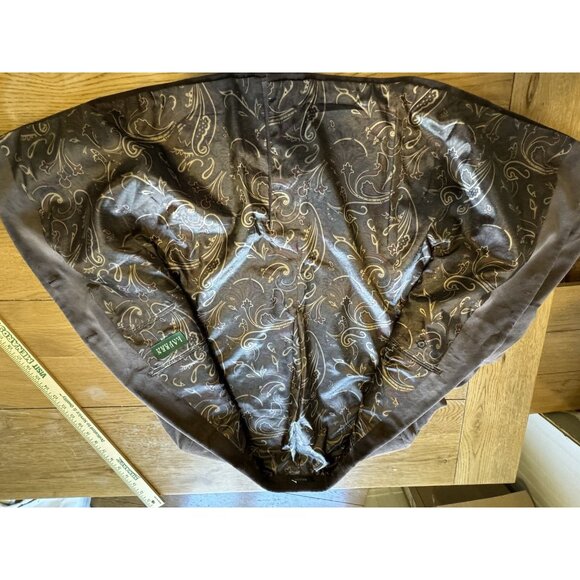 Lauren Ralph Lauren Sports Coat Blazer Brown 40R Polyester Blend Corduroy READ - Picture 15 of 16